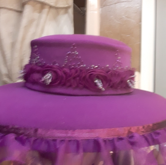 Ben Marc plum color hat - Picture 3 of 6